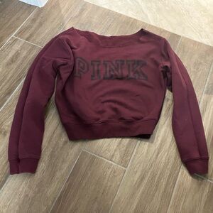 PINK Victoria's Secret Burgundy Sweater
